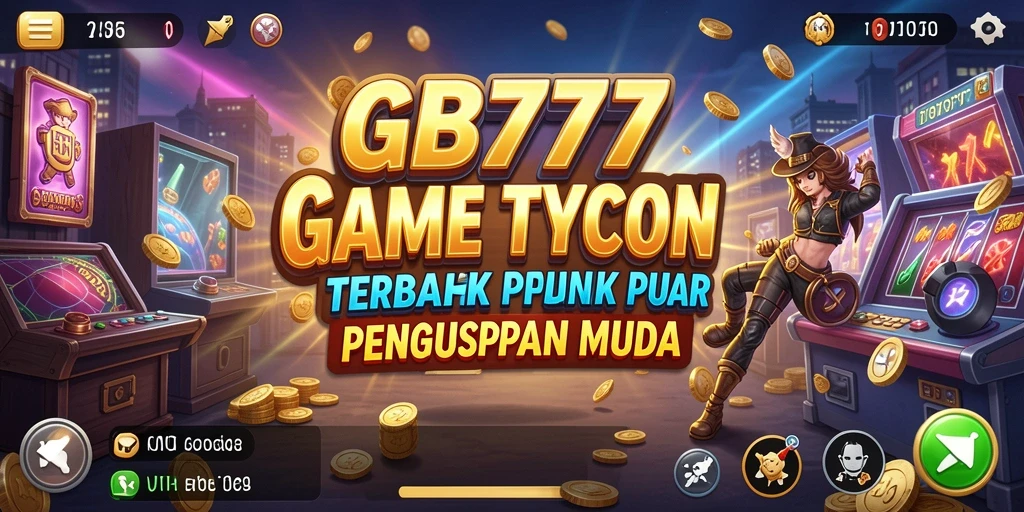 Tampilan gameplay GB777 yang menarik dengan elemen Tycoon yang menantang.