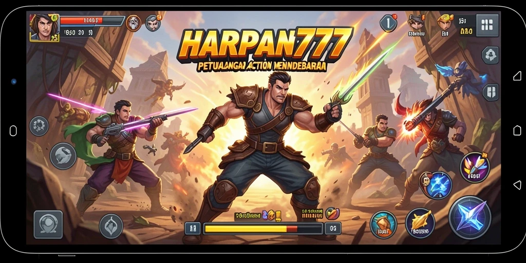 Tampilkan aksi mendebarkan dalam gameplay HARAPAN777.