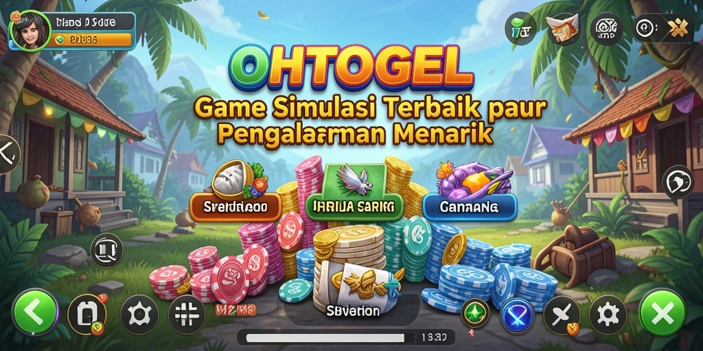 Screenshot gameplay OHTOGEL menampilkan simulasi yang imersif.