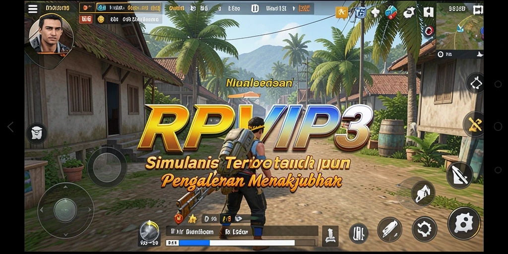 Screenshot RPVIP3 yang menampilkan momen permainan simulasi yang menarik.