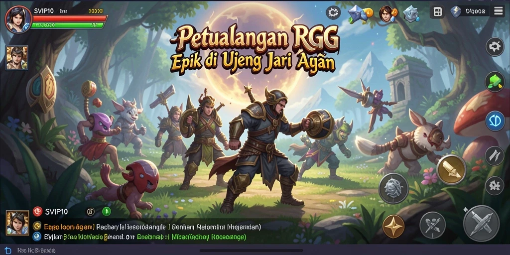 Screenshot gameplay SVIP10 menunjukkan aksi seru dan karakter menarik.
