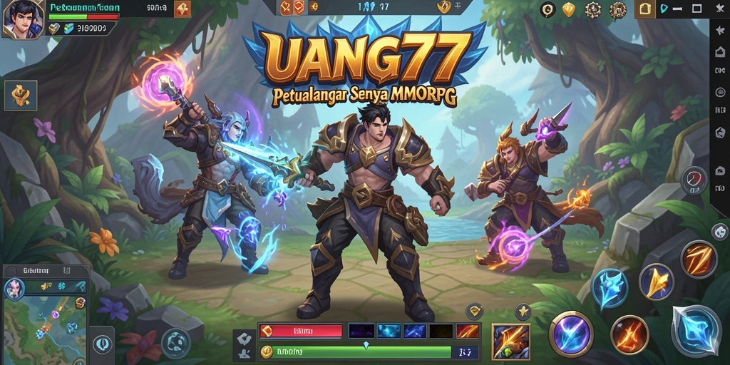 Gameplay menarik dan interaksi pemain dalam UANG77.